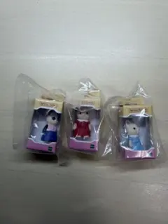 シルバニアファミリー ミニチュアフィギュア 3種セット