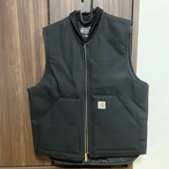 Carhartt ダックベスト OV0001-M ブラック Mのサムネイル