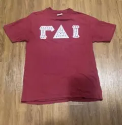 90s USA製 ヘインズ ビーフィー カレッジ フラタニティ Tシャツ Lのサムネイル