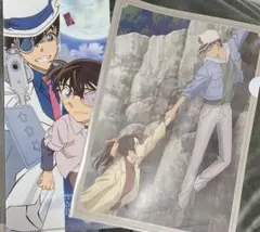 名探偵コナン　クリアファイル　平次　和葉　怪盗キッド　くじ