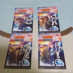 名探偵コナン 隻眼の残像　ステッカー 　4枚セット