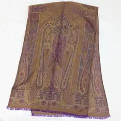 ETRO エトロ ストール ペイズリー柄 シルク混 イタリア製