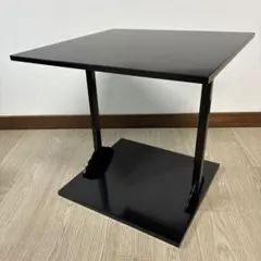 美品】茶道具 木製 艶消 眞之台子 黒漆塗 組立式 元箱付 茶棚 お稽古