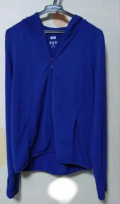 ユニクロ エアリズム　UVカットメッシュパーカー