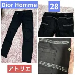 Dior homme エディ期 07aw ブラック コーティングデニム - メルカリ