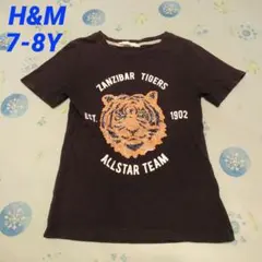 半袖 Tシャツ スパンコール 色変わりＴシャツ H&M 120 7-8Y