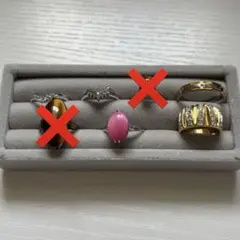 バラも可☆ リング 指輪 5点まとめ 遺品整理