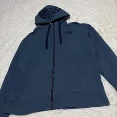 み*は様 人気モデル✨ ノースフェイス フルジップ パーカー リアビュー ブルー