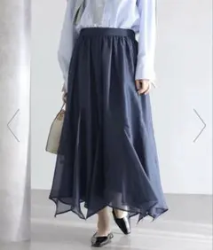 COGTHEBIGSMOKE SEMI-FLARE SKIRTチャコールグレー - メルカリ