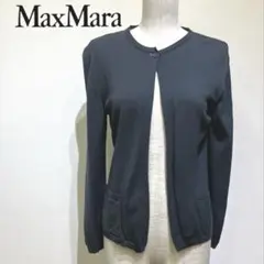 MaxMara イタリア製　長袖カーディガン　サイズS ウールのサムネイル