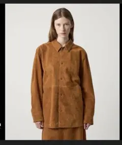 steven alan スエード シャツ