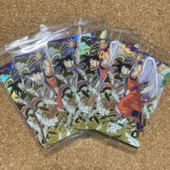 ドラゴンボール　スーパーダイバーズ 限定配布 ゴッドレアカード　×5