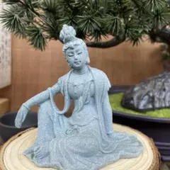 盆栽用品　飾り物　自在観音　仏像 お守り 彫刻 文人 茶室 茶道 置物 インテリ