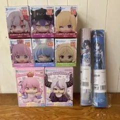 ホロライブ フィギュア8体セット＆大判マウスパッド2枚
