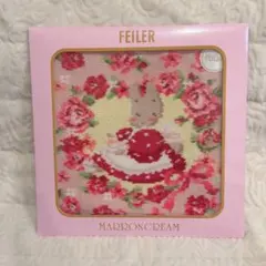 FEILER × サンリオ　マロンクリーム　ハンカチ