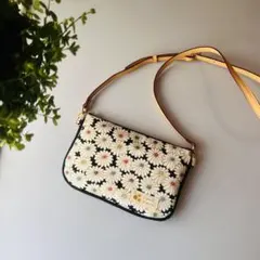 【再販】着物リメイク ❁⃘*.゜カラフルな小菊のショルダーバッグ