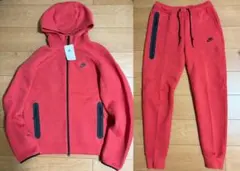Nike ナイキテックフリース ユニバーシティレッド セットアップ