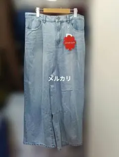 新品【4Lサイズ】aimee que デニムパンツ ライトブルーのサムネイル