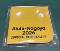 【非売品】アジア大会 2026 ガーゼハンカチ イエロー