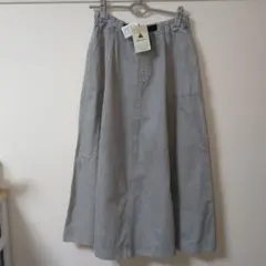 niko and... グレー フレアスカート