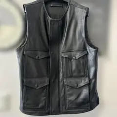 ロフトマン別注　CRAMP Cruiser Leather Vestのサムネイル
