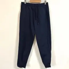 美品✨ユニクロ UNIQLO DRY-EX ジョガーパンツ M ネイビー 速乾