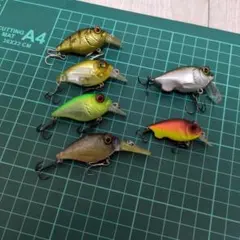 Megabass Griffon クランクベイト 5個セット (106-1番） Megabass Griffon クランクベイト 5個セット (106-1番） - メルカリ