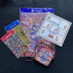 ディズニーランド 20周年クリアファイル・パスケース他