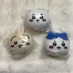 ちいかわ もちもちフェイスマスコット ちいかわ ハチワレ うさぎ コンプセット