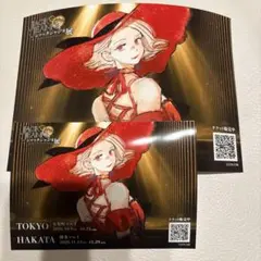 ジャックジャンヌ 高科更文 ローソンプリントブロマイド 2枚セット