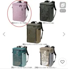 新品 BCヒューズボックスⅡ　ダスティーモーブ　完売品　ザ•ノースフェイス