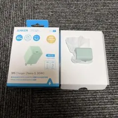 Anker 511 Charger (Nano 3, 30W) グリーン
