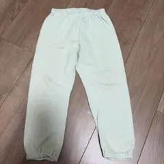 ユニクロ　キッズ スウェットパンツ 100 ライトグリーン