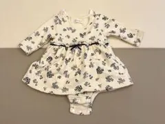 conoco 花柄ロンパース 70