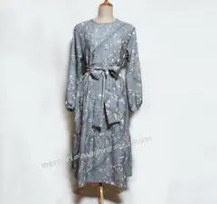 着物リメイク　ティアードワンピース【2345】