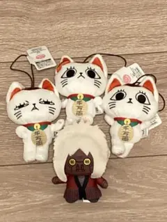 ターボババア(招き猫)がいっぱいマスコット3種　　ちみっともぬいvol.2 1種