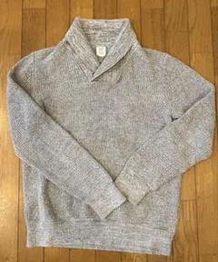 GAP グレー ニットセーター メンズM(日本サイズL)