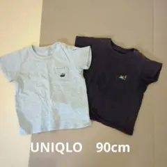 UNIQLO　半袖Tシャツ　90cm　2枚セット
