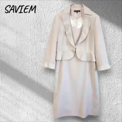 サビエム ワンピース ジャケット セット 大きいサイズ セレモニー フォーマル