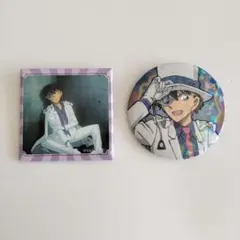 名探偵コナン 怪盗キッドセット　缶バッジ