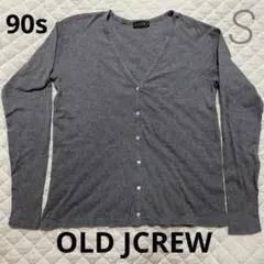 90s VINTAGE OLD JCREW コットンジャージー ガーディガンのサムネイル