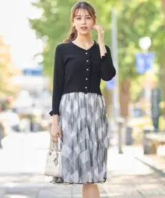 toccocloset チェック柄チュールスカート