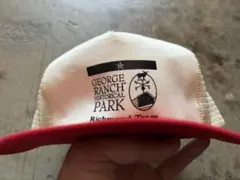 激レアプリントデッドストック企業系トラッカーキャップ