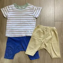 ユニクロ　プティマイン　まとめ売り　パンツ　レギンス　Tシャツ　ボーダー　80