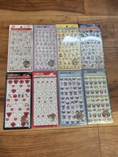 【正規品】8点セット　ボンボンドロップシールミニmini ディズニー　新作