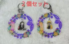 値下げ　ジャンプフェスタ　鬼滅の刃　アクリルキーホルダー　竈門禰豆子　我妻善逸