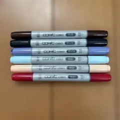 Copic Ciao マーカー 6色まとめ売り