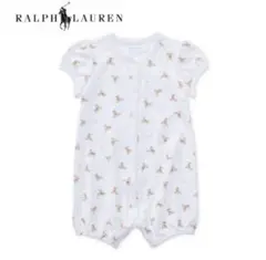 【RALPH LAUREN】ベビー ポロベア ロンパース