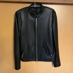 【美品】【STUDIOUS】ラムレザーシングルライダース