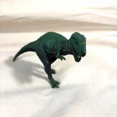美品★ティラノサウルス　フィギュア　グリーン　手のひらサイズ　怪獣　恐竜　肉食